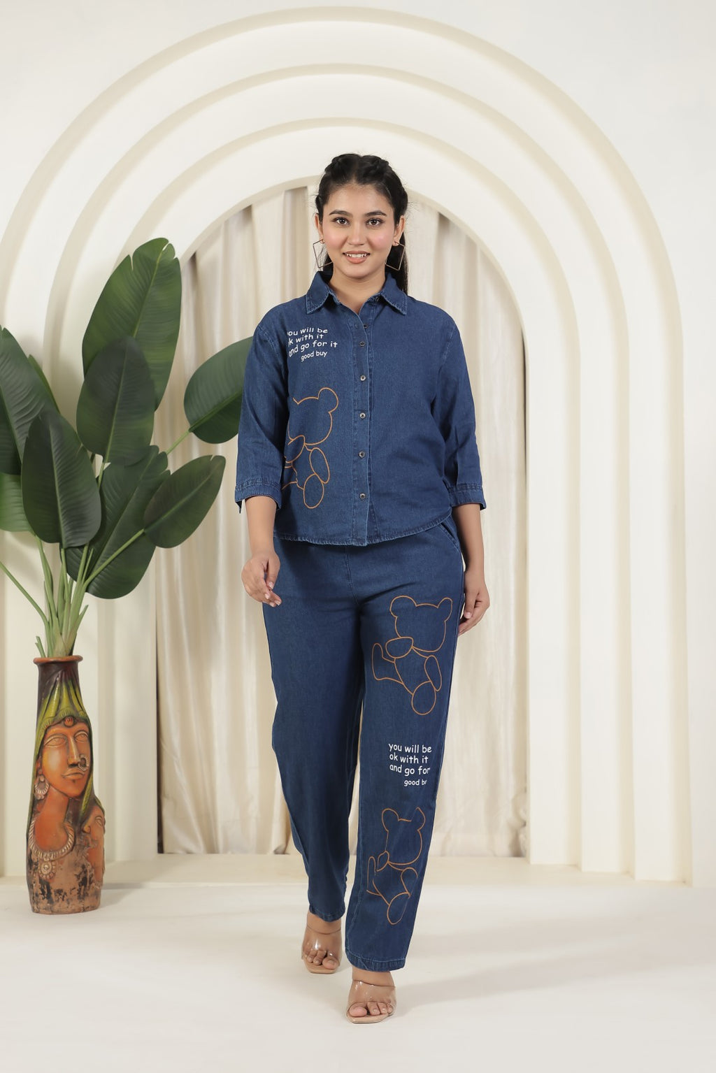 Denim Blue Co-ord Set