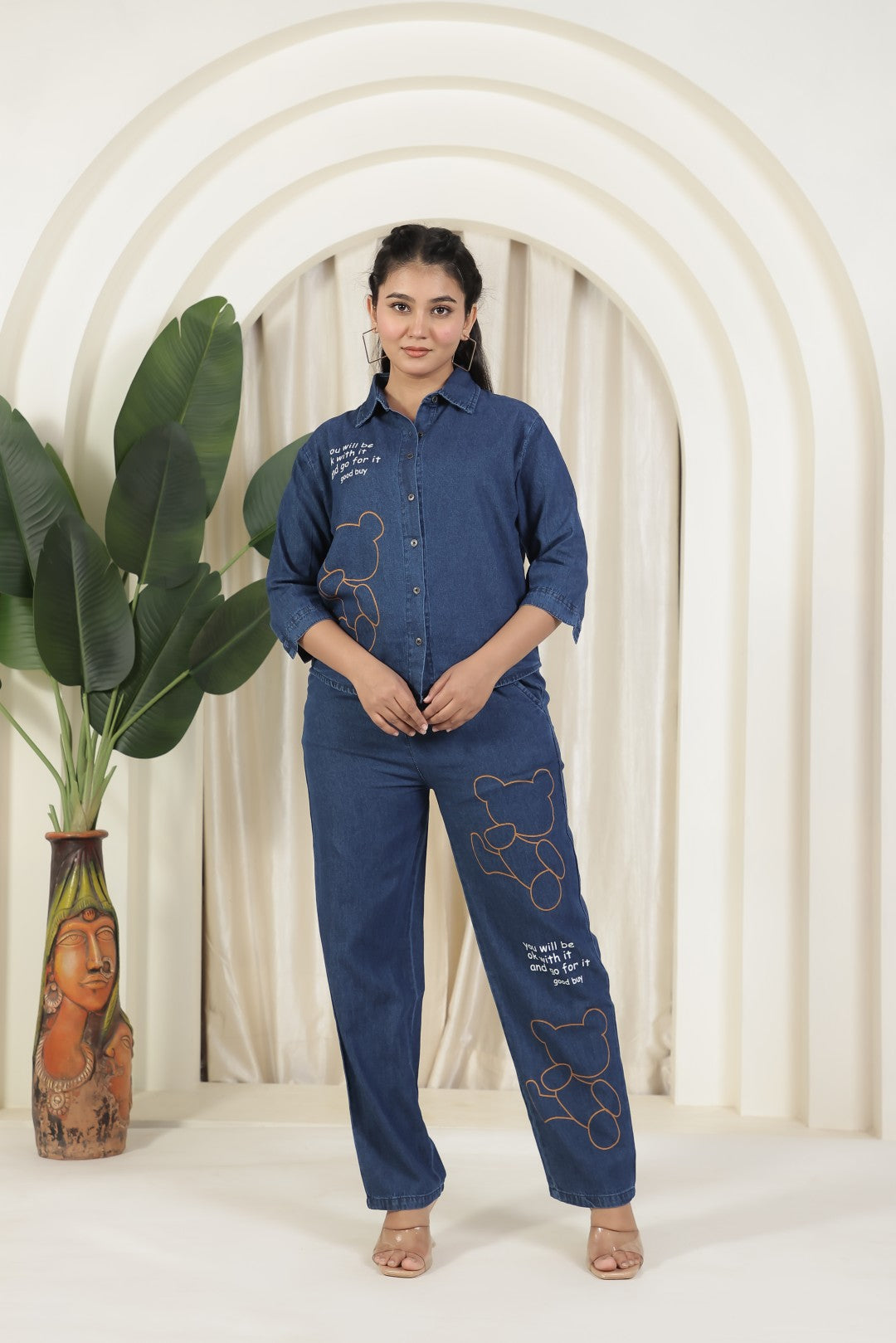 Denim Blue Co-ord Set