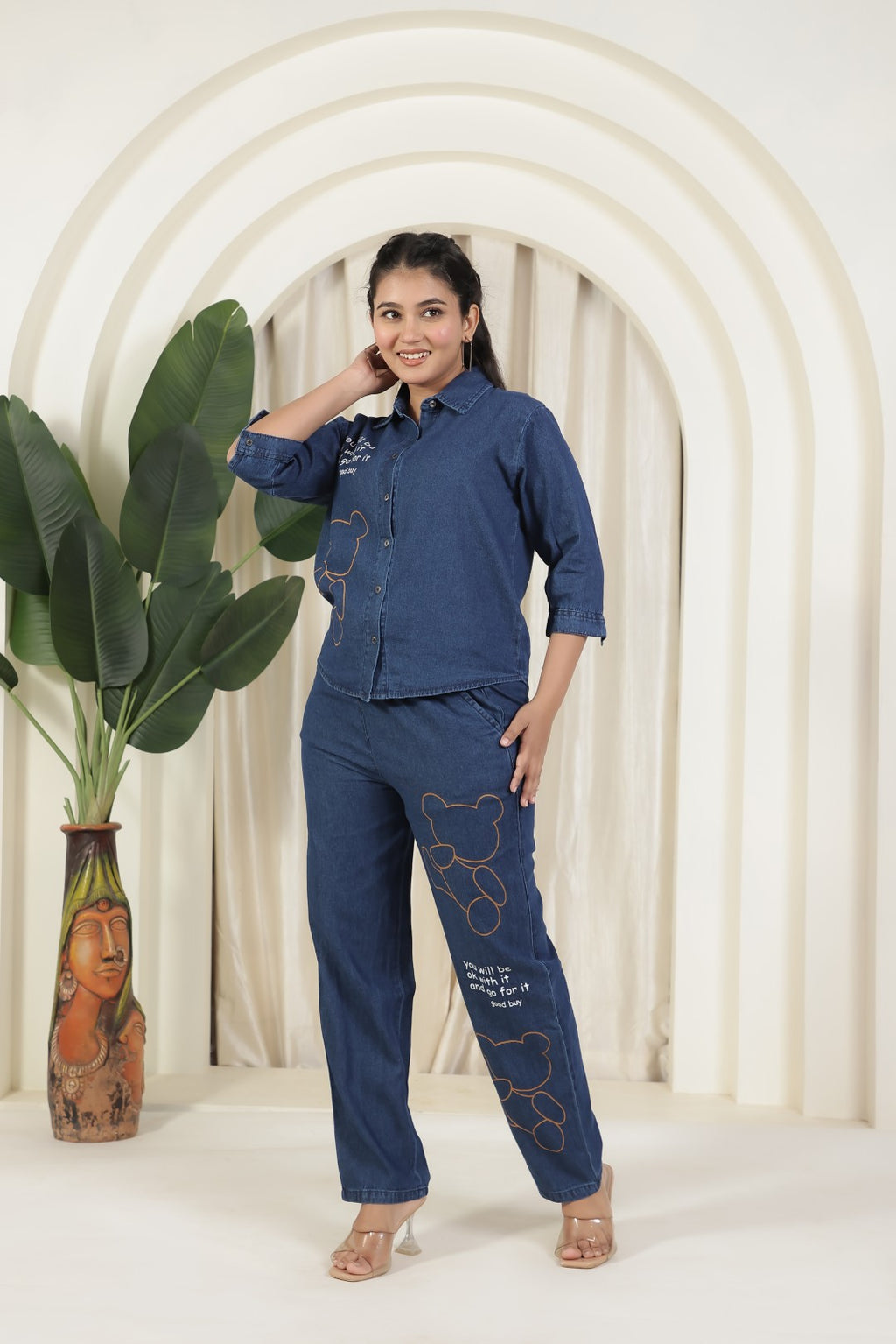 Denim Blue Co-ord Set