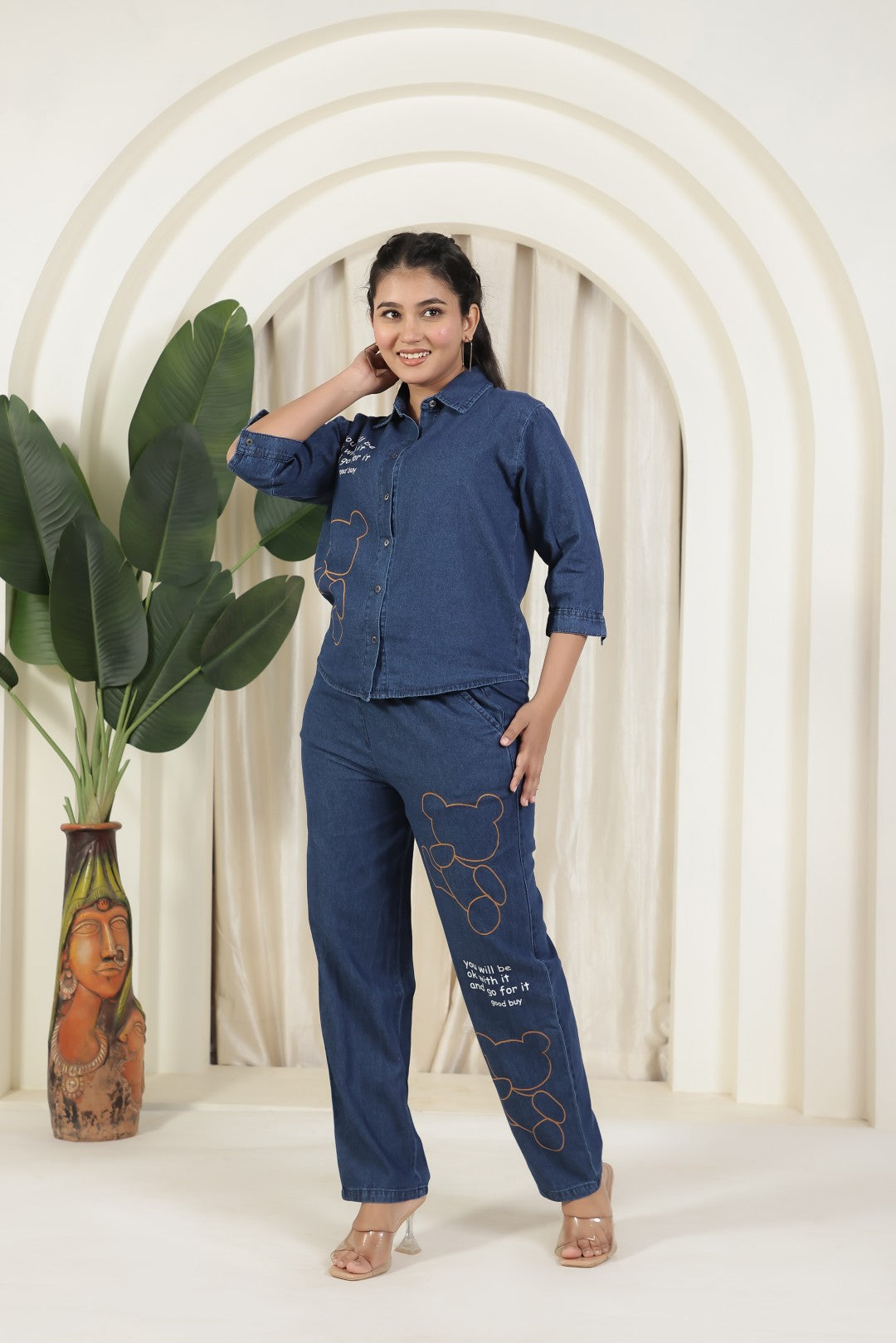 Denim Blue Co-ord Set