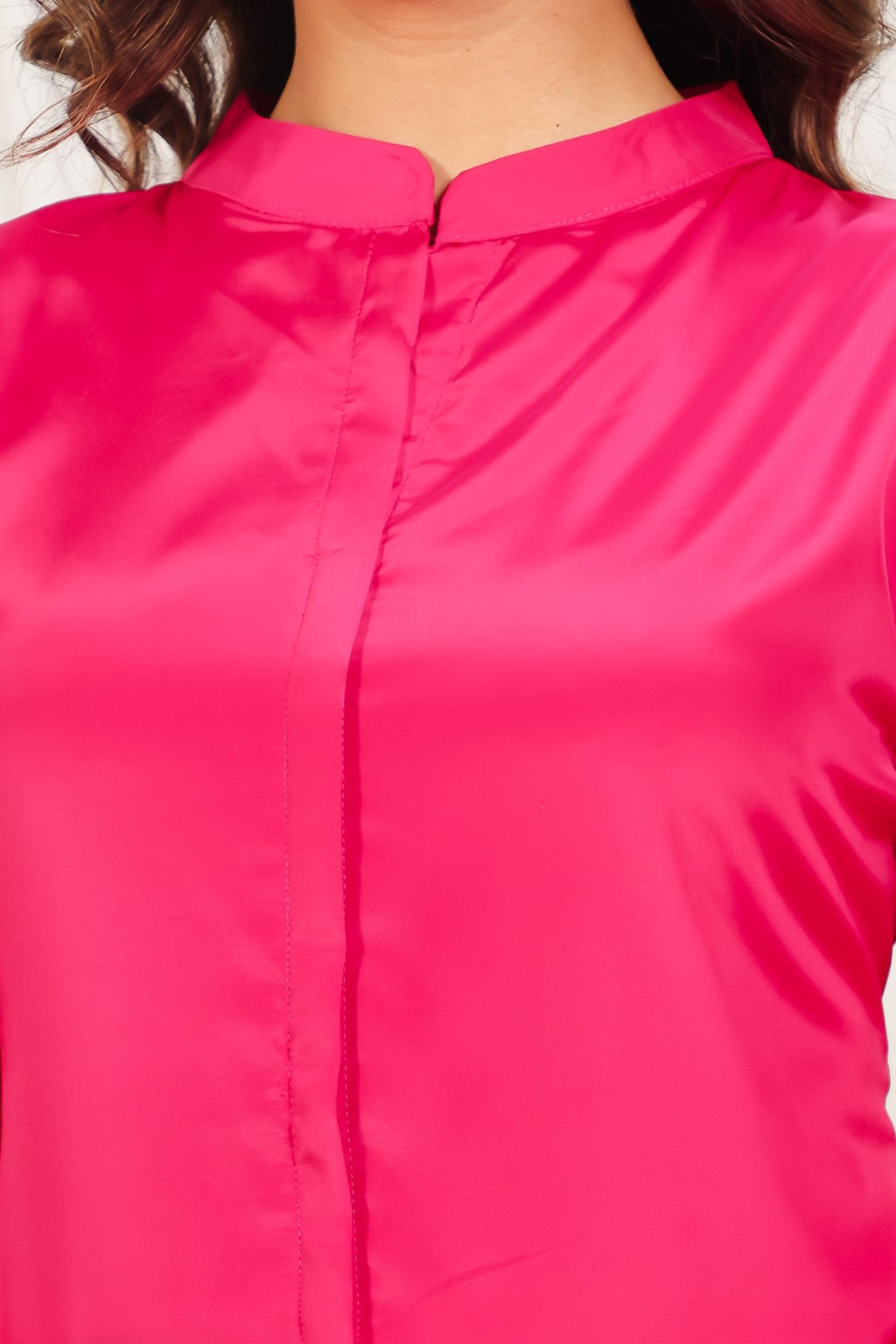 Rani Pink Muslin with Gota Patch Embroidery Co-ord Set